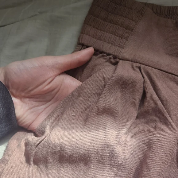 ARITZIA Sullivan Pants Nutmeg Culottes High Rise XXS Azure Skies - Picture 4 of 8